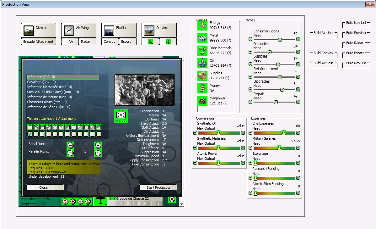 Production 1 French Infantry 1938 w Artillery Brigade.jpg